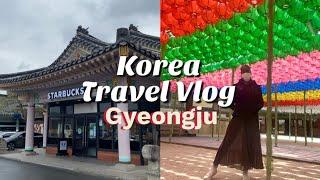 A Solo trip to Gyeongju 경주 aka Musuem Without Walls  KOREA TRAVEL VLOG