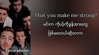 One Direction - Strong  Myanmar Subtitles  Lyrics 