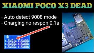Xiaomi Poco X3 Pro Auto Detect 9008 Mode  Charging 0.1 Ampere @mobilecareid