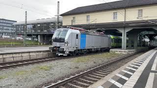 Ausfahrt Flixtrain sehr kurz + RailPool Vectron