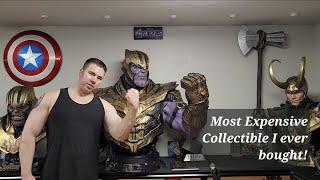 $8500 Queen Thanos Giant Life Size Bust UnboxingReview