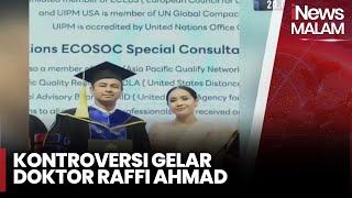 Raffi Ahmad Terima Gelar Doktor Honoris Causa Netizen Curiga - iNews Malam 3009