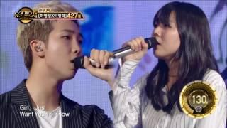 【TVPP】 Rap Monster BTS - Umbrella 산 @ Duet Song Festival