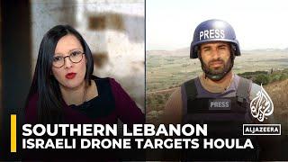 Israeli drone targets southern Lebanon Hezbollah says three of its fighters killed in Houla