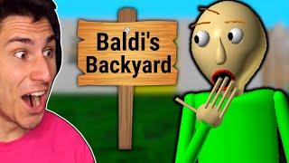I Finally Found BALDIS BACKYARD  Baldis Basics