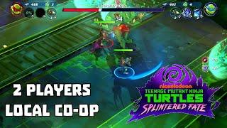 2 Players Local Co-op Teenage Mutant Ninja Turtles Splintered Fate Walkthrough Nintendo Switch