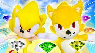 Super Sonic Meets Movie Super Sonic - Sonic and Friends