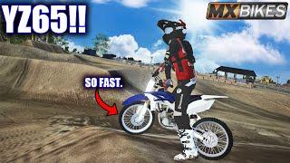 THIS NEW YZ65 IS ACTUALLY INSANE IN MX BIKES... ITS SO FAST