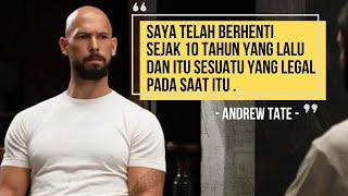 Interview terbaru Andrew Tate tentang dakwaan yang dihadapinya