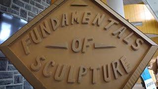 Fundamentals of Sculpture A Cardboard Art Exhibition
