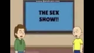Caillou watches sex show