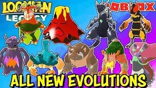 All New Loomians Full Evolutions - Loomian Legacy Roblox - Igneol Evolve to Obsidrugon & More