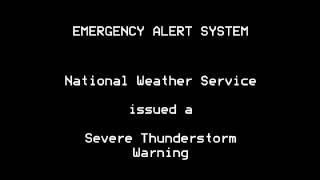Severe Thunderstorm Warning - EAS #588 - 32814 749 PM