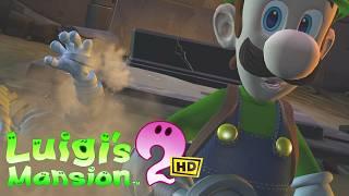 Luigis Mansion 2 HD *FULL PLAYTHROUGH - Mansion #3* CLOCKWORKS MANSION