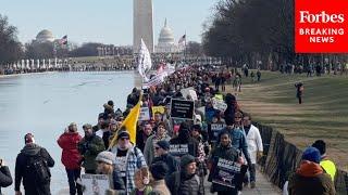 Thousands March Against Vaccine Mandates In Washington D.C.