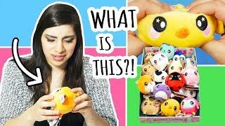 Unboxing a Whole Case of SQUEEZAMALS  Squishies or Plushies?