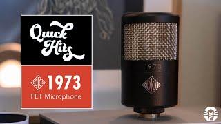 Quick Hits Soyuz Microphones 1973  FET Condenser Microphone