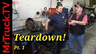 Wrenching with Ruben tear down MrTrucks 1994 Dodge Dakota auto transmission to an Overkill HD Build