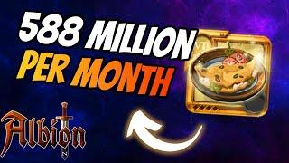 How to Become a Billionaire in 2 MONTHS Crafting FOOD?  Albion Online Crafting