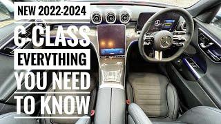 2024 2023 2022 Mercedes C-Class All you need to know interior & exterior features & how to use them