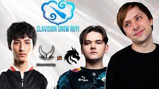 НС смотрит ФИНАЛ Xtreme Gaming vs Team Spirit  Clavision Snow Ruyi