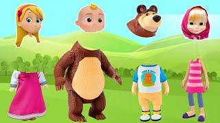 Let’s go have fun finding masha  Cocomelon  Masha and the bear  Nursery Rhymes Kids Song