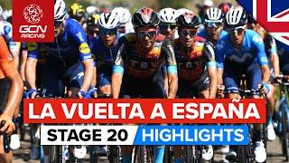 La Vuelta 2021 Stage 20 Highlights  Final Road Stage For GC Challengers