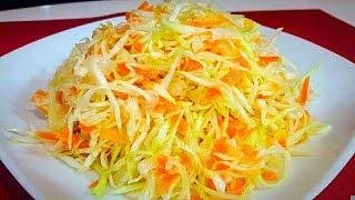 Dining Room Fresh Cabbage Salad How to Make Delicious Crispy Cabbage Salad with Vinegar