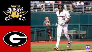 Georgia Baseball Highlights vs Northern Kentucky  2024 College Baseball Highlights  22524