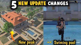 5 BIGGEST CHANGES IN NEW OB41 UPDATE  NEW PEAK - GARENA FREE FIRE