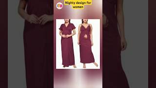 Womens Satin PlainSolid Nightwear Set Pack of 2 #onlineshopping #fashion # #nightwears
