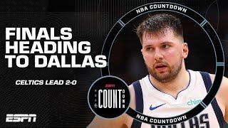 How the NBA Finals will shift heading to Dallas with the Celtics up 2-0 vs. the Mavs  NBA Countdown