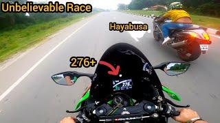 Hayabusa vs Zx10r Race   Ye Nahi Socha Tha 