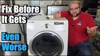 How to Fix a Samsung Dryer Squeaking Making Noise or Grinding