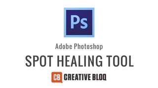 Photoshop How to use the Spot Healing Brush Tool