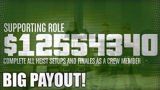 GTA Online Criminal Mastermind $12554340  The Pacific Standard Job *INCREASED PAYOUT*