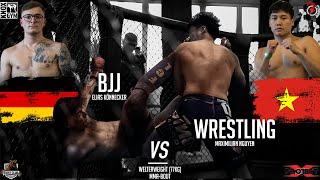 German BJJ vs. Vietnamese Wrestling  MMA Octagon  FCL