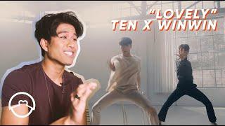 FIRST REACTION - Performer React to Ten x Winwin Choreography Lovely Billie EilishKhalid