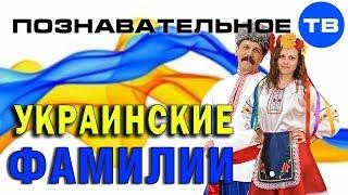 Как сделали украинские фамилии Познавательное ТВ Артём Войтенков