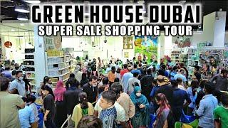 4K Best Deals in DUBAI GREEN HOUSE SHOPPING CENTRE DEIRA Super Crowded Shopping Tour