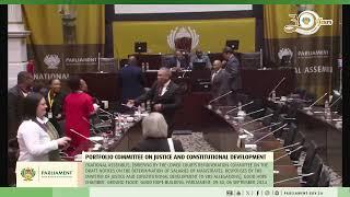 Portfolio Committee on Justice and Constitutional Development 06 September 2024