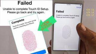 FixedUnable to complete the Touch ID setup please go back and try again?unable to activate Touch ID