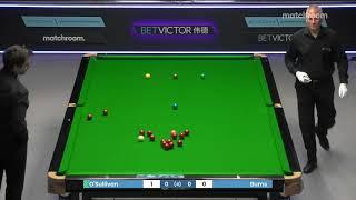 Ronnie OSullivan vs Ian Burns  2021 Championship League Snooker