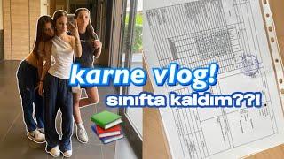 KARNE VLOG Benimle hazırlan Sınıfta kaldım?