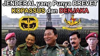 Epic 5 Jenderal TNI yang Punya Kedua Brevet KOPASSUS dan DENJAKA