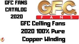 GFC Ceiling Fans 2020 100% Pure Copper Winding by bijli wala