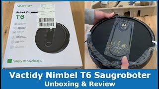 Vactidy Nimbel T6 Saugroboter  Unboxing Review und erster Eindruck
