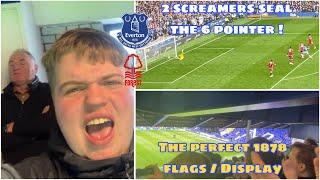 Everton 2-0 Nottingham Forest Matchday Vlog *The moment two Wondergoals seal the 6 Pointer*