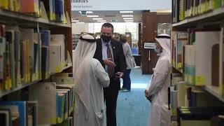 Charge d’Affaires Sean Murphy visits UAE University