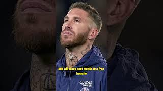 SERGIO RAMOS LEAVES PSG